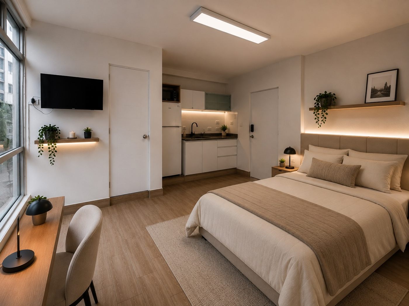 Estudio 1 convertido en dormitorio